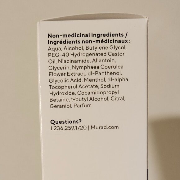 New/Sealed, Murad Clarifying Acne Control 180 ml - Picture 7 of 10
